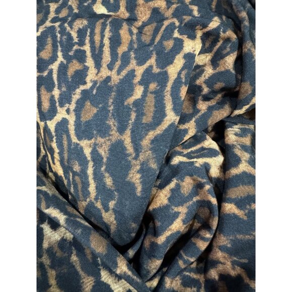 ALLSAINTS Women Animal Print Long Dress 8 - Picture 5 of 5